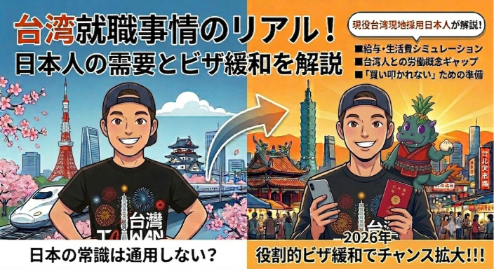 台湾就職事情